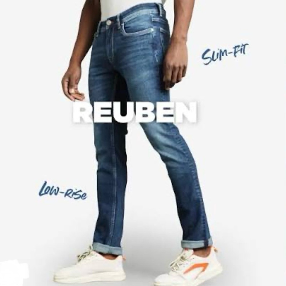 LEE COOPER East London 1908 Reuben (LC10) Mid Waist Skinny Fit Jeans